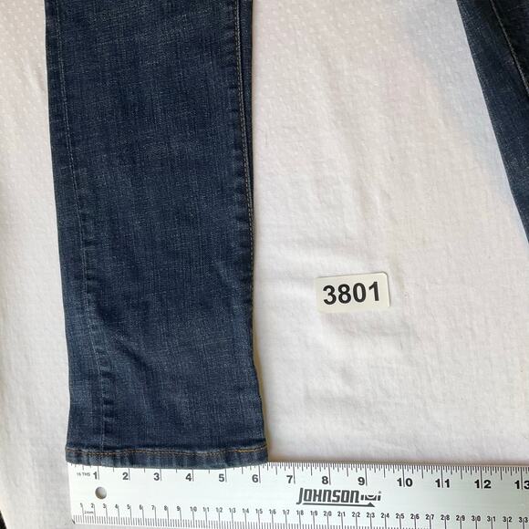 Aero Women Jeans size 28/32 Blue Mid Rise Stretch Slim Fit - Picture 6 of 11